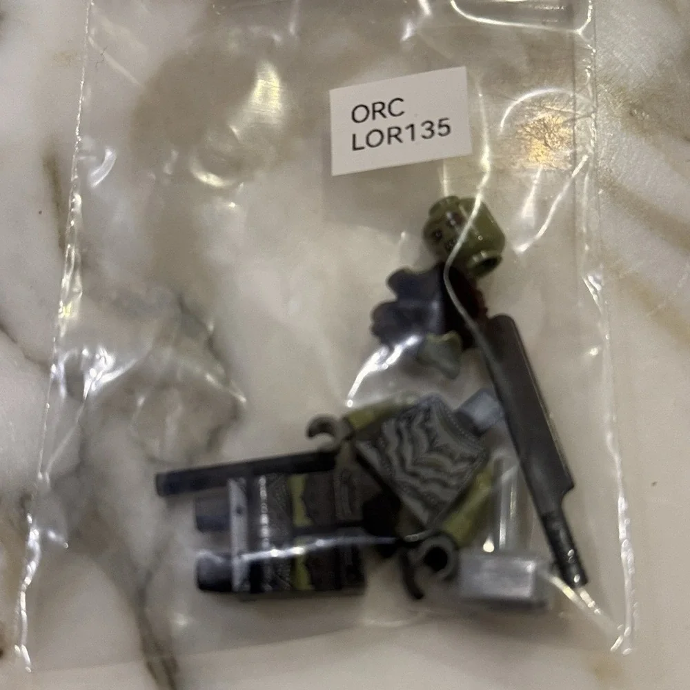 LEGO Lord Of The Rings LOR135 Orc Minifigure 10333 Barad-dur Unassembled